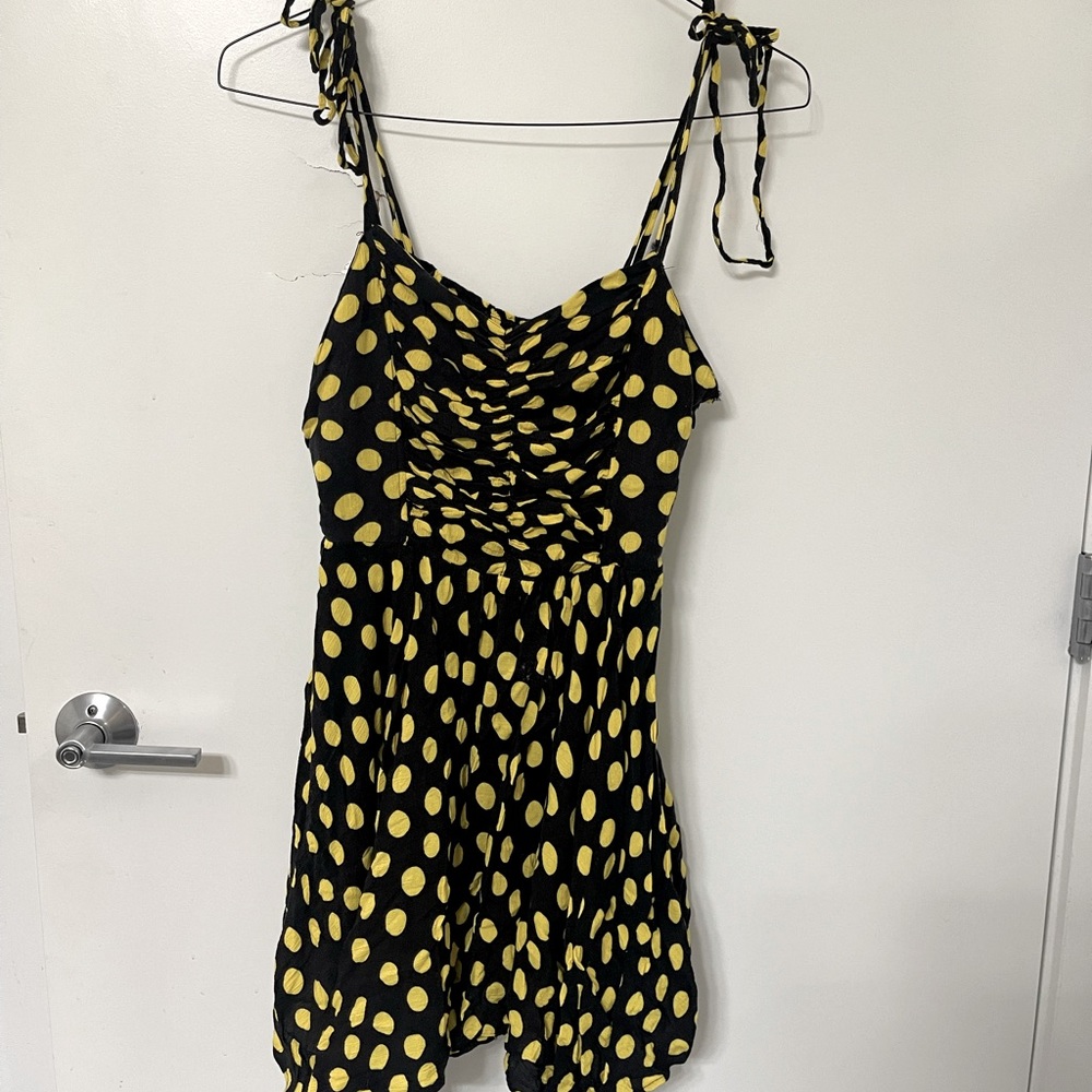 Urban Outfitters polka dot fit and flare dress